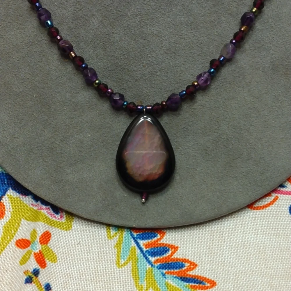 💖(2 for $20)Handmade beaded necklace - Picture 3 of 3